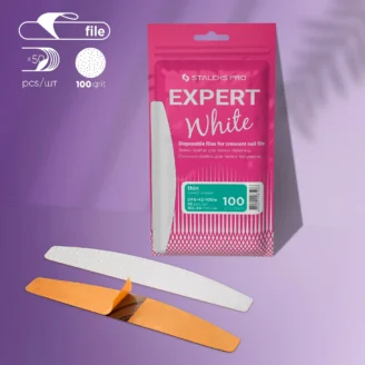 Limas descartáveis Expert white 100