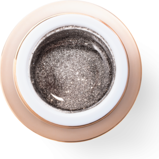 Metallic Glitter Gel Black 5ml
