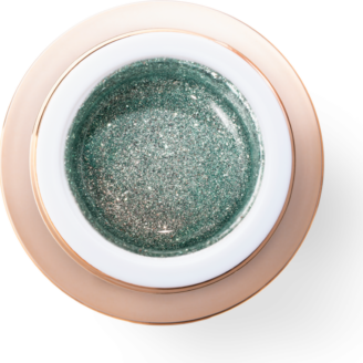 Metallic Glitter Gel Green 5ml