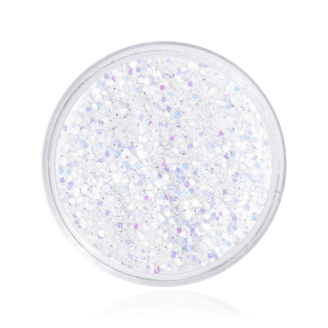Rainbow White Glitter 10g