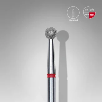 Carbide Diamond Bola Vermelho 3.5mm