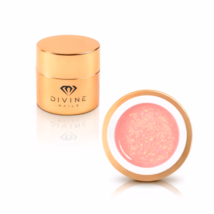glitz builder gel life's a peach